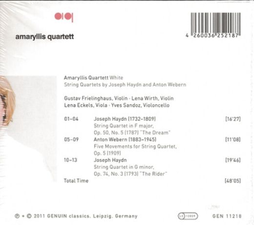 Amaryllis-Quartett CD White
