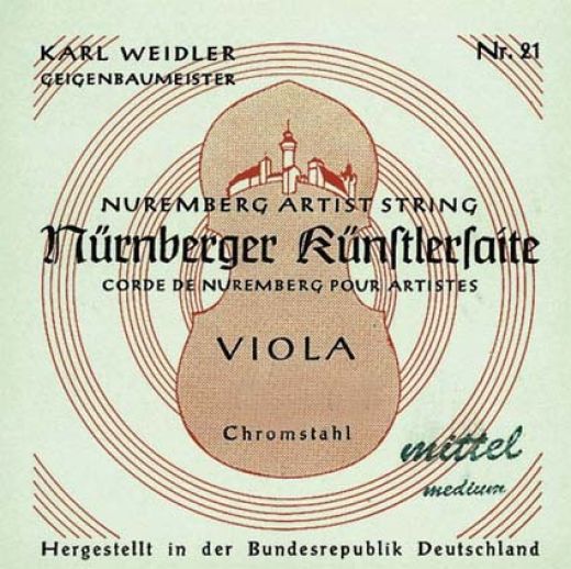 N�rnberger K�nstler d Saite f�r Viola / Bratsche