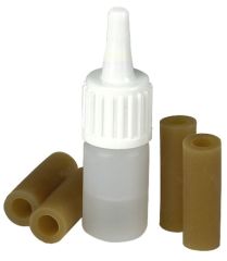 WOLF rubber tip for violin shoulder rest with assembly oil