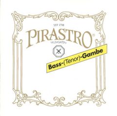 Pirastro D6 Darmsaite für Bass-Gambe versilbert